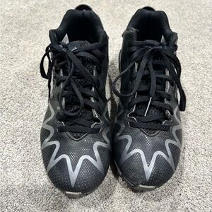 Black and Gray Athletic Shoes